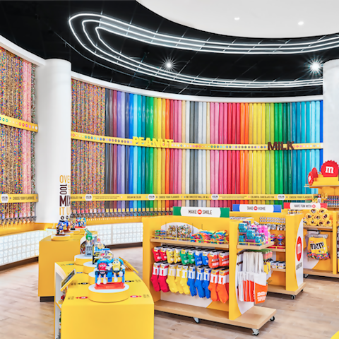 The 'Happiest Place on Earth' Becomes the 'Sweetest' with New M&M's Experiential Store