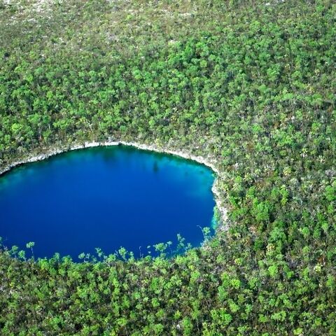 Discover the Mystical 'Blue Holes' of The Bahamas